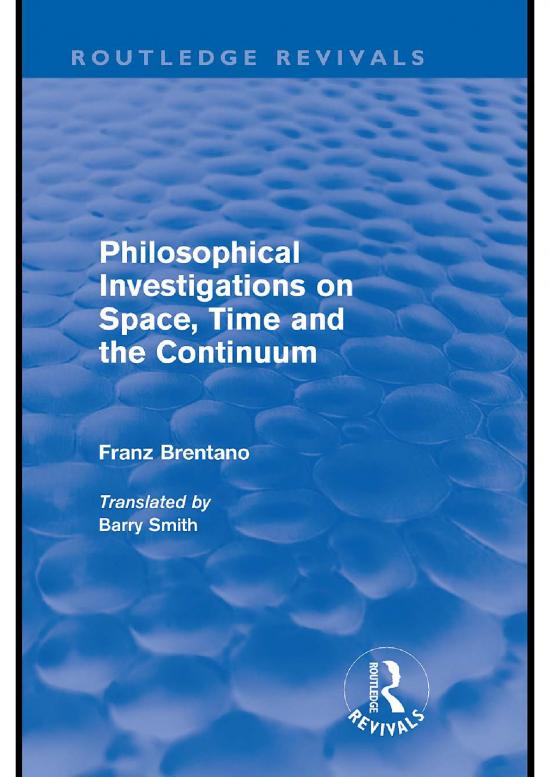 picture_Business Spread Sheet 8315 | Philosophical Investigations On Time  Space And The Continuum | Filsafat